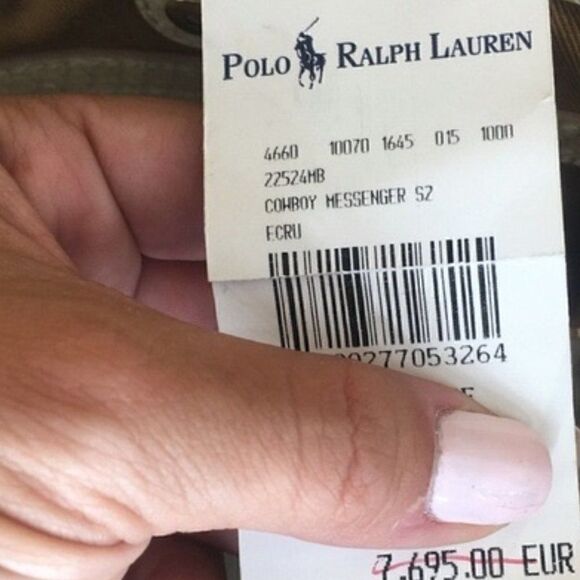 Ralph Lauren Collection Italian Tan Python Western Flame Stitch Hobo Handbag - Picture 14 of 16